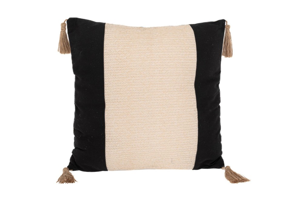 ΜΑΥΡΟ ΚΡΕΜ ΥΦΑΣΜΑΤΙΝΟ ΜΑΞΙΛΑΡΙ ΜΕ ΦΟΥΝΤΑΚΙΑ 43Χ43ΕΚ ΜΑΥΡΟ ΚΡΕΜ ΥΦΑΣΜΑΤΙΝΟ ΜΑΞΙΛΑΡΙ ΜΕ ΦΟΥΝΤΑΚΙΑ 43Χ43ΕΚ