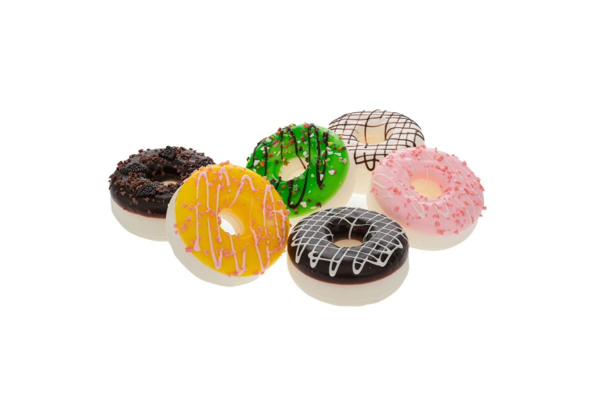 ΜΑΓΝΗΤΑΚΙ DONUTS Φ9ΕΚ 6 ΧΡΩΜΑΤΑ