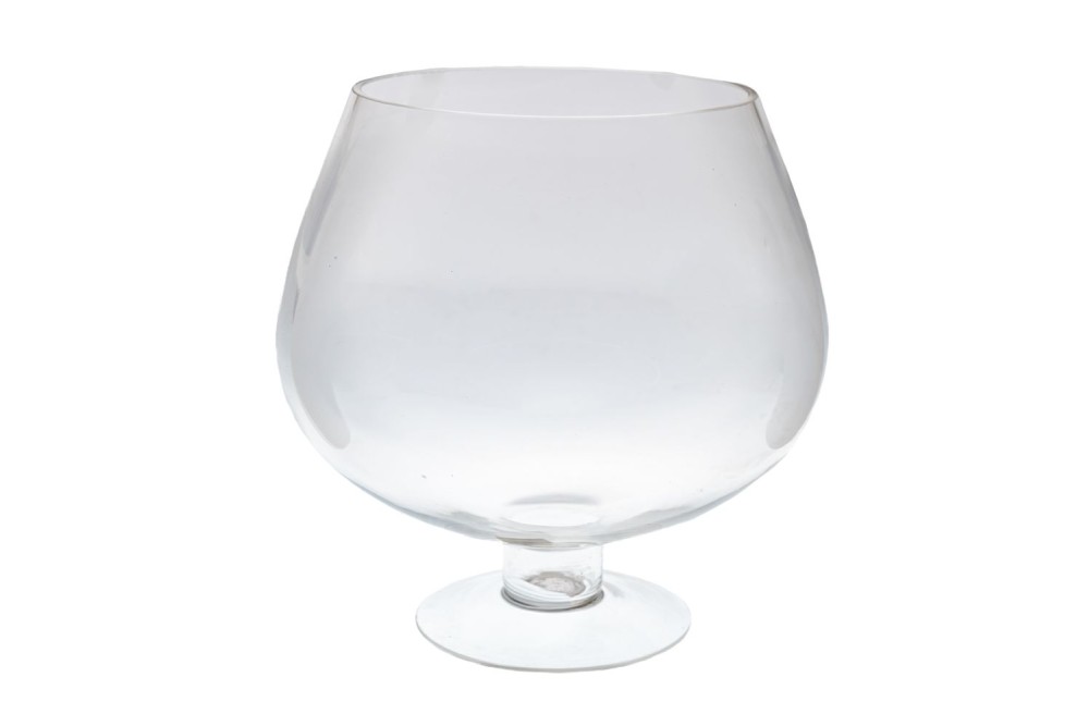 ΔΙΑΦΑΝΟ ΓΥΑΛΙΝΟ ΒΑΖΟ ΚΟΝΙΑΚ Φ19Χ20ΕΚ