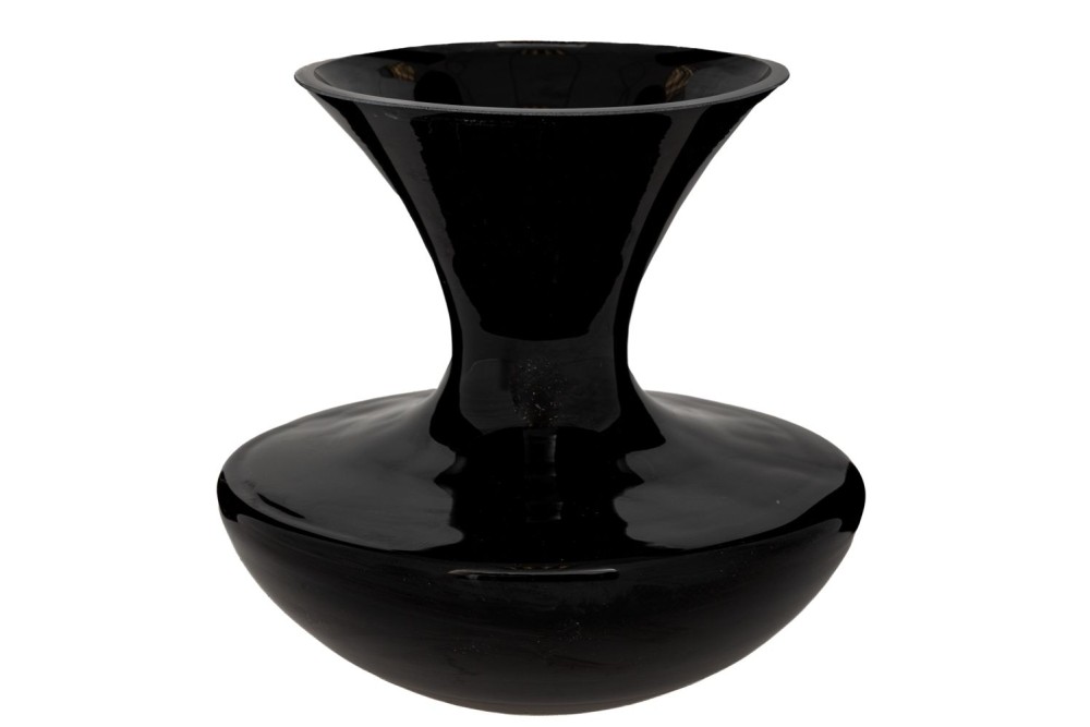 ΜΑΥΡΟ ΓΥΑΛΙΝΟ ΒΑΖΟ Φ20Χ20ΕΚ ΜΑΥΡΟ ΓΥΑΛΙΝΟ ΒΑΖΟ Φ20Χ20ΕΚ