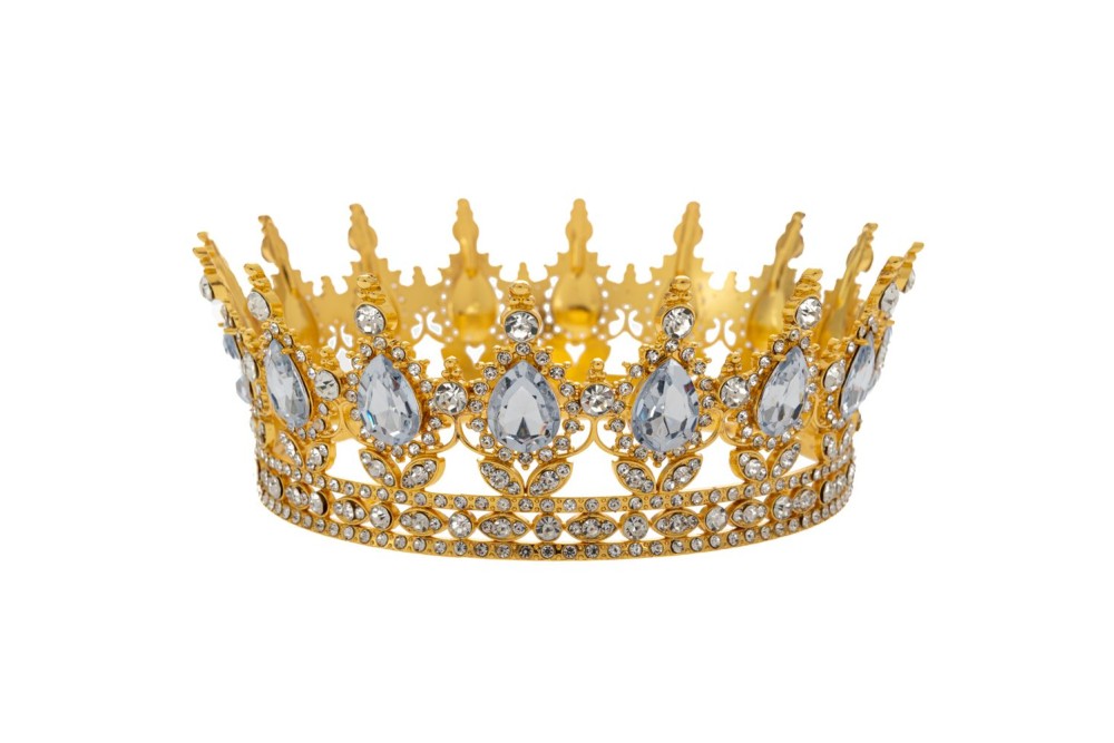 ΧΡΥΣΗ ΜΕΤΑΛΛΙΚΗ ΚΟΡΩΝΑ ΜΕ ΔΙΑΦΑΝΕΣ ΠΕΤΡΕΣ Φ14Χ6ΕΚ ΧΡΥΣΗ ΜΕΤΑΛΛΙΚΗ ΚΟΡΩΝΑ ΜΕ ΔΙΑΦΑΝΕΣ ΠΕΤΡΕΣ Φ14Χ6ΕΚ