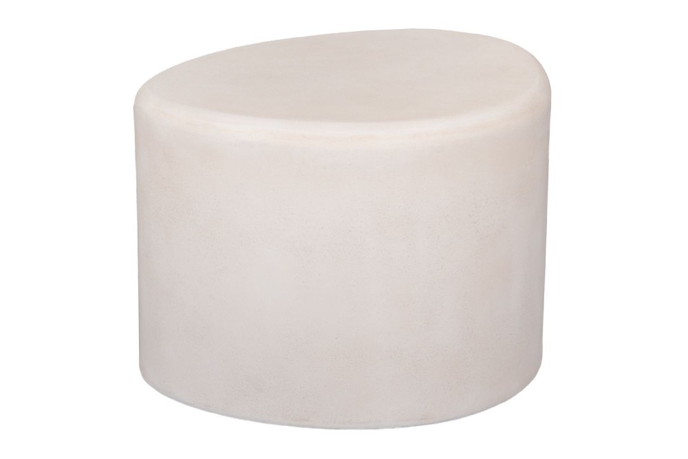 ΛΕΥΚΟ ΒΟΗΘΗΤΙΚΟ ΤΡΑΠΕΖΑΚΙ ΑΠΌ MDF ΜΕ ΑΚΑΝΟΝΙΣΤΟ ΣΧΗΜΑ 50X40X35EK