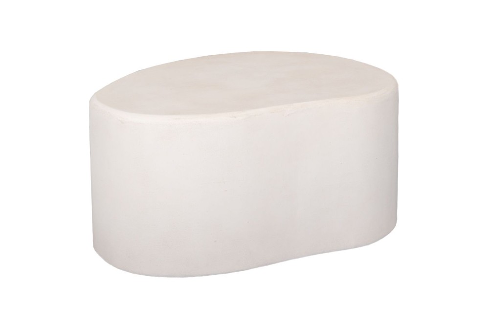 ΛΕΥΚΟ ΒΟΗΘΗΤΙΚΟ ΤΡΑΠΕΖΑΚΙ ΑΠΌ MFD ΜΕ ΑΚΑΝΟΝΙΣΤΟ ΣΧΗΜΑ 80Χ53Χ40ΕΚ