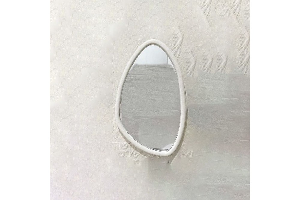 ΛΕΥΚΟΣ MDF ΚΑΘΡΕΦΤΗΣ ΜΕ ΑΚΑΝΟΝΙΣΤΟ ΣΧΗΜΑ 75Χ5Χ122ΕΚ