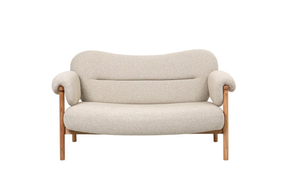 ΚΑΝΑΠΕΣ ΚΑΦΕ ΞΥΛΙΝΟΣ ΔΙΘΕΣΙΟΣ ΜΕ ΚΡΕΜ ΜΠΟΥΚΛΕ ΥΦΑΣΜΑ 145Χ80Χ83ΕΚ