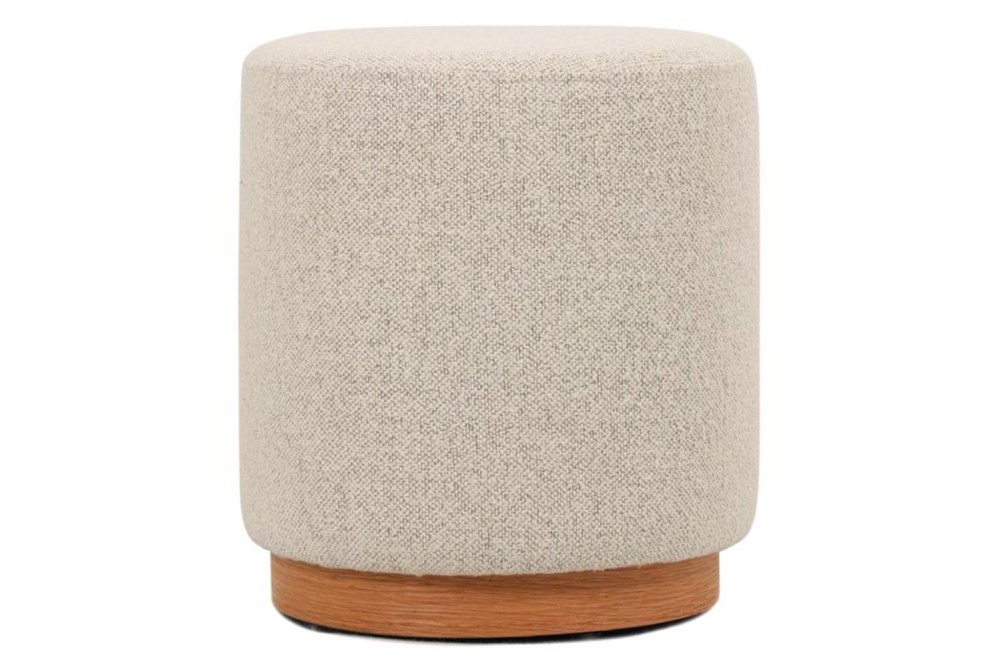 ΣΚΑΜΠΟ ΜΕ ΚΡΕΜ ΜΠΟΥΚΛΕ ΥΦΑΣΜΑ AND ΚΑΦΕ ΞΥΛΙΝΗ ΒΑΣΗ 41Χ41Χ44ΕΚ ΣΤΡΟΓΓΥΛΟ