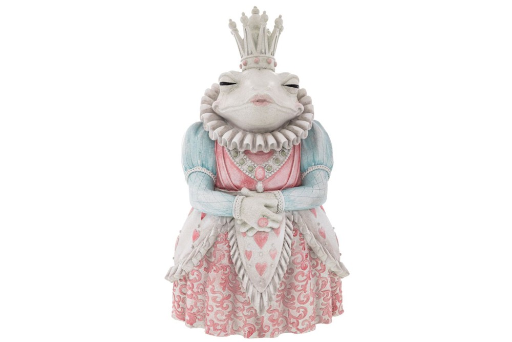 ΡΟΖ  ΣΙΕΛ ΠΟΛΥΡΕΖΙΝ ΦΙΓΟΥΡΑ ΒΑΣΙΛΙΣΣΑ ΒΑΤΡΑΧΟΣ 31Χ24Χ51ΕΚ