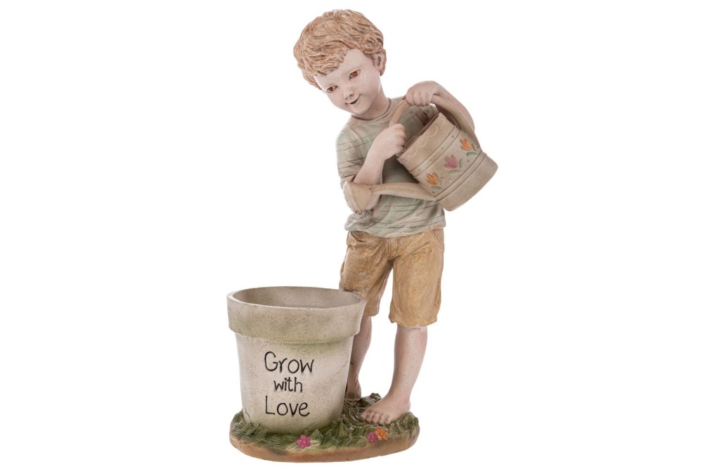 ΠΟΛΥΧΡΩΜΟ ΠΟΛΥΡΕΖΙΝ ΚΑΣΠΩ ΜΕ ΦΙΓΟΥΡΑ ΑΓΟΡΙΟΥ ΠΟΥ ΤΟ ΠΟΤΙΖΕΙ 32Χ23Χ56ΕΚ