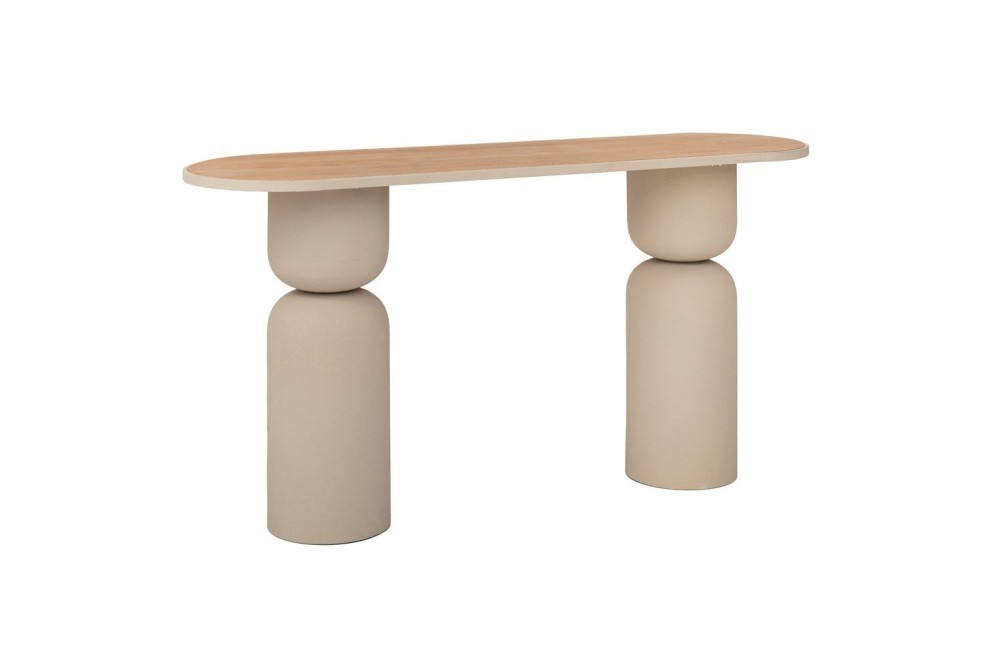 ΚΡΕΜ ΜΕΤΑΛΛΙΚΗ ΚΟΝΣΟΛΑ ΕΙΣΟΔΟΥ ΜΕ ΞΥΛΙΝΗ ΕΠΙΦΑΝΕΙΑ 150Χ45Χ75ΕΚ ΚΡΕΜ ΜΕΤΑΛΛΙΚΗ ΚΟΝΣΟΛΑ ΕΙΣΟΔΟΥ ΜΕ ΞΥΛΙΝΗ ΕΠΙΦΑΝΕΙΑ 150Χ45Χ75ΕΚ