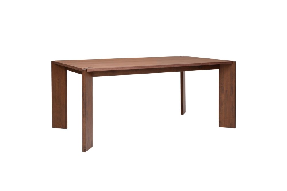 ΞΥΛΙΝΟ ΤΡΑΠΕΖΙ 180Χ100Χ75 ΣΕ ΦΥΣΙΚΟ ΧΡΩΜΑ ΜΕ ΕΠΙΦΑΝΕΙΑ ΑΠΌ MDF ΚΑΙ ΞΥΛΟ ΚΑΡΥΔΙΑΣ AND ΠΟΔΙΑ ΜΑΣΙΦ 1