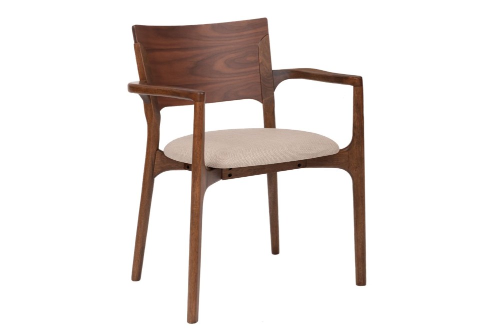 ΞΥΛΙΝΗ ΜΑΣΙΦ ΚΑΡΕΚΛΑ ΤΡΑΠΕΖΑΡΙΑΣ ΜΕ ΓΚΡΙ ΥΦΑΣΜΑ 54Χ62Χ80ΕΚ ΜΕ ΜΠΡΑΤΣΑ