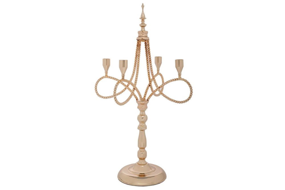 ΧΡΥΣΟ ΜΕΤΑΛΛΙΚΟ 4ΠΛΟ ΚΗΡΟΠΗΓΙΟ ΜΕ ΠΕΡΙΤΕΧΝΟ ΣΧΕΔΙΟ 32Χ32Χ55ΕΚ