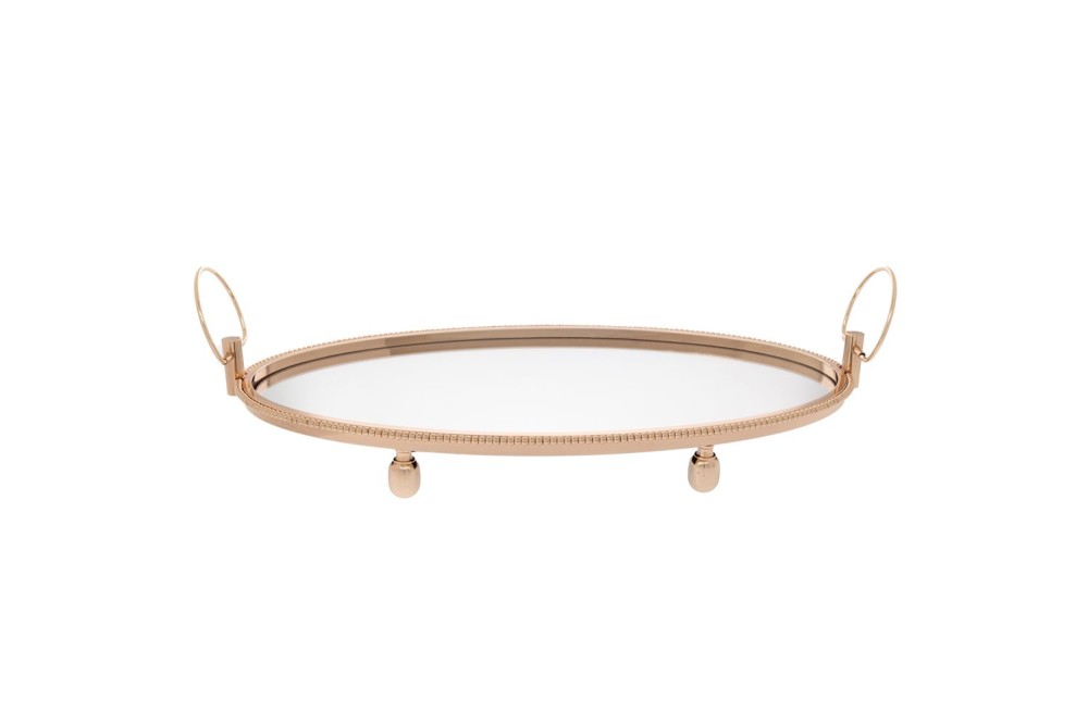 ΧΡΥΣΟΣ ΟΒΑΛ ΜΕΤΑΛΛΙΚΟΣ ΔΙΣΚΟΣ ΜΕ ΓΥΑΛΙΝΗ ΕΠΙΦΑΝΕΙΑ 66Χ37Χ11ΕΚ