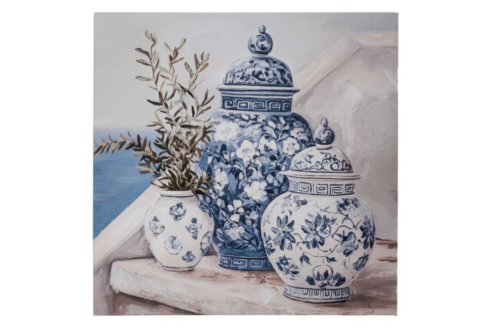 PLANT ΠΙΝΑΚΑΣ ΣΕ ΤΥΠΩΜΕΝΟ ΚΑΜΒΑ 80Χ80ΕΚ