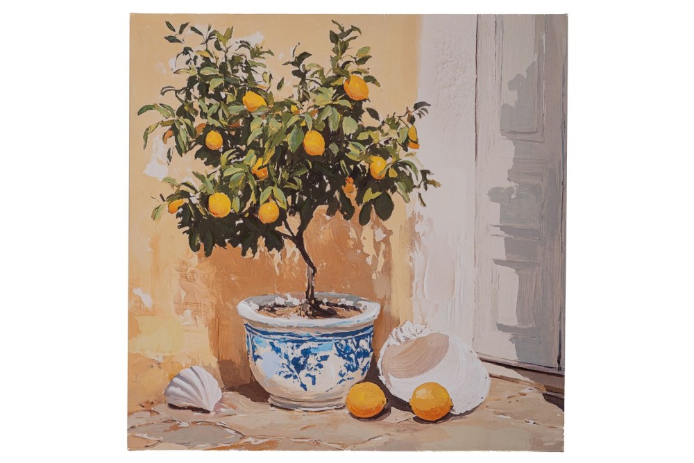 PLANT ΠΙΝΑΚΑΣ ΣΕ ΤΥΠΩΜΕΝΟ ΚΑΜΒΑ 60Χ60ΕΚ