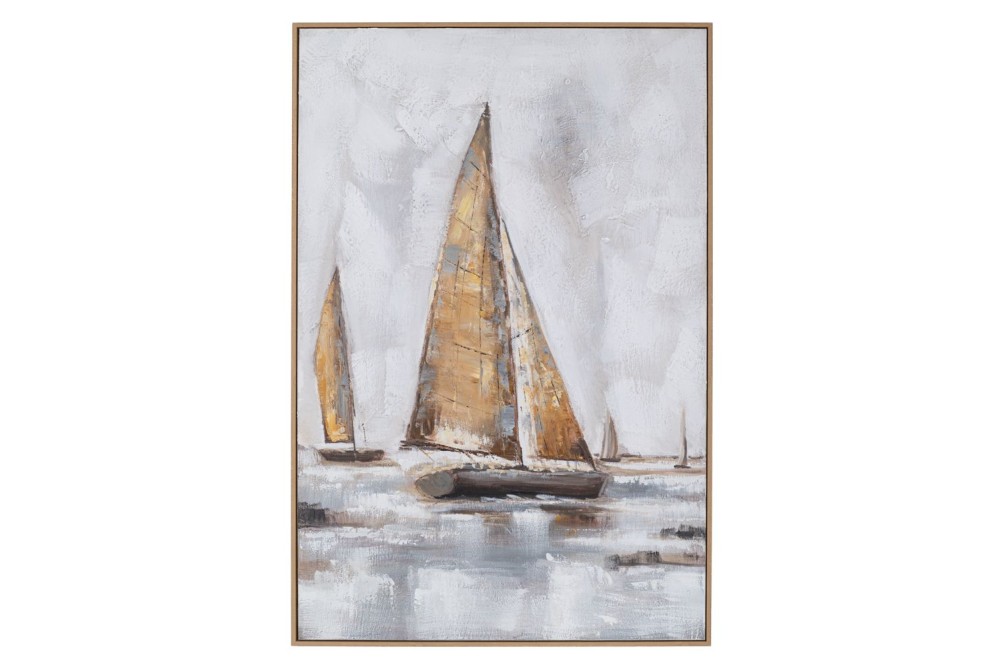SAIL BOAT ΠΙΝΑΚΑΣ ΕΛΑΙΟΓΡΑΦΙΑ ΜΕ ΦΥΣΙΚΗ ΚΟΡΝΙΖΑ ΣΕ ΤΥΠΩΜΕΝΟ ΚΑΜΒΑ 80Χ120ΕΚ SAIL BOAT ΠΙΝΑΚΑΣ ΕΛΑΙΟΓΡΑΦΙΑ ΜΕ ΦΥΣΙΚΗ ΚΟΡΝΙΖΑ ΣΕ ΤΥΠΩΜΕΝΟ ΚΑΜΒΑ 80Χ120ΕΚ