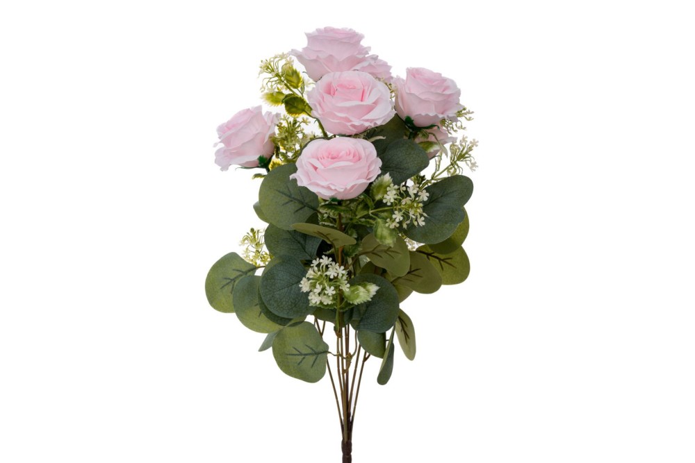 ΜΠΟΥΚΕΤΟ Χ7 ΜΕ ΡΟΖ ΤΡΙΑΝΤΑΦΥΛΛΑ 50ΕΚ