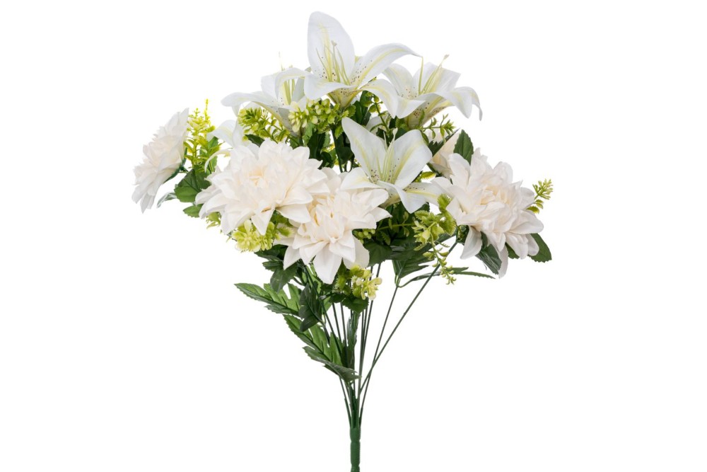 ΜΠΟΥΚΕΤΟ Χ12 ΜΕ ΛΕΥΚΑ ΛΟΥΛΟΥΔΙΑ 50ΕΚ