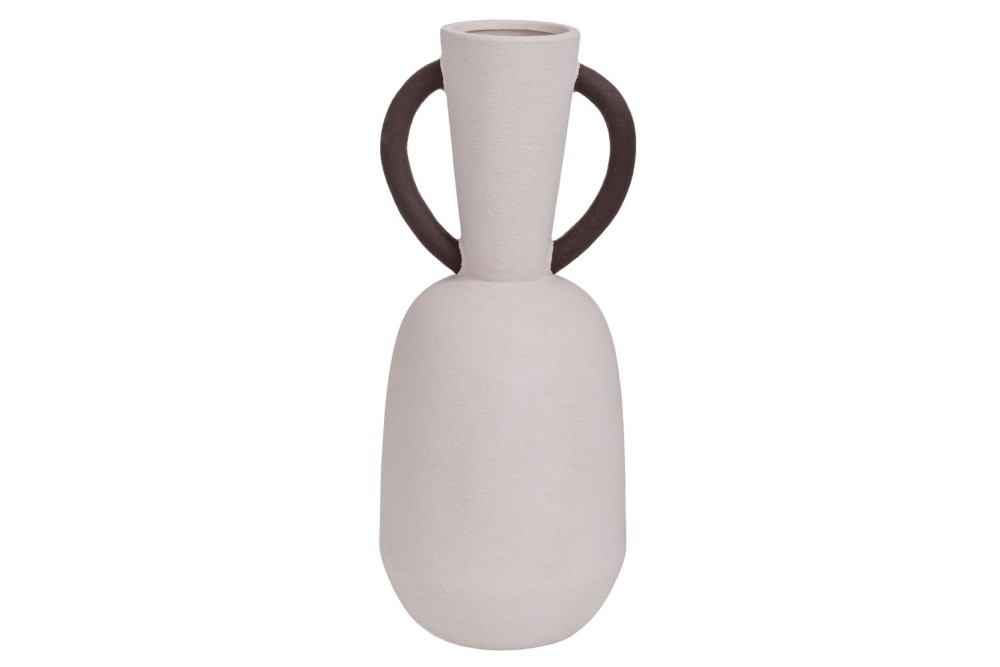 ΜΠΕΖ ΚΕΡΑΜΙΚΟ ΒΑΖΟ ΜΕ ΚΑΦΕ  ΧΕΡΟΥΛΙΑ 20Χ20Χ48ΕΚ