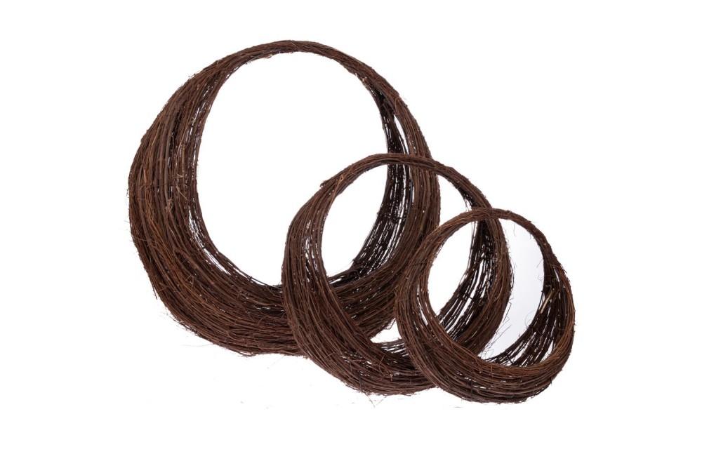 ΣΕΤ 3 ΚΑΦΕ WICKER ΚΑΛΑΘΙ ΜΕ ΒΑΣΗ ΜΕ ΧΕΡΟΥΛΙ