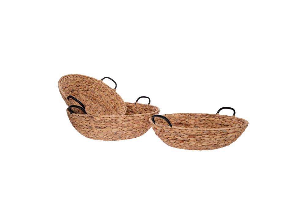 ΣΕΤ 3 ΨΑΘΙΝΟ ΚΑΛΑΘΙ ΑΠΟ ΥΑΚΙΝΘΟ ΜΕ ΜΑΥΡΑ ΧΕΡΟΥΛΙΑ 55Χ16ΕΚ  50Χ14ΕΚ  45Χ12ΕΚ