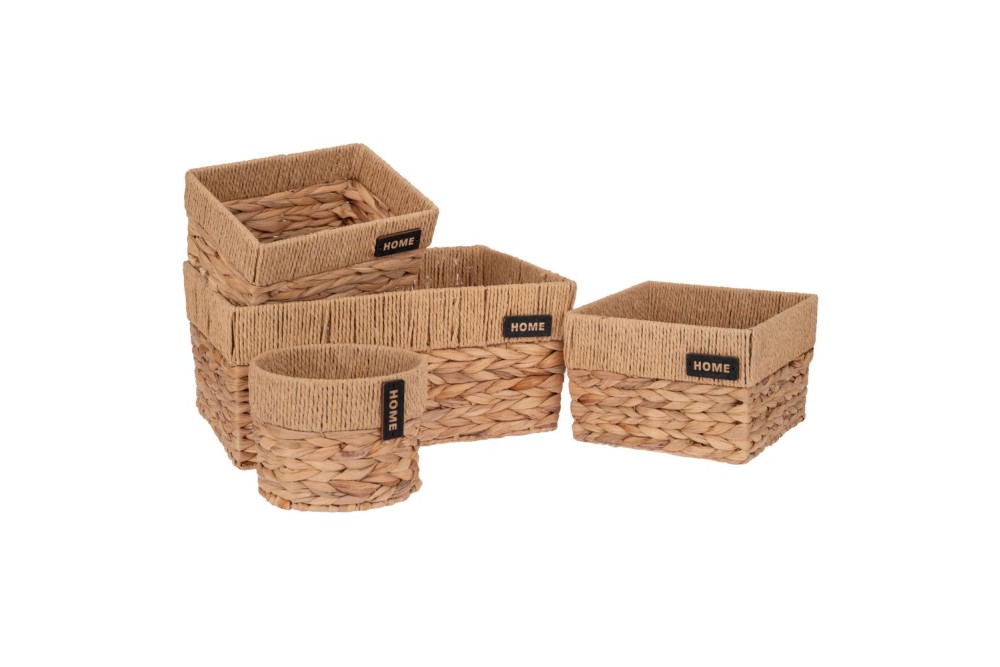 ΣΕΤ 4 ΑΠΟΘΗΚΕΥΤΙΚΑ ΚΑΛΑΘΑΚΙΑ HOME 44Χ32Χ20 25Χ25Χ17 20Χ15 26Χ18Χ12ΕΚ