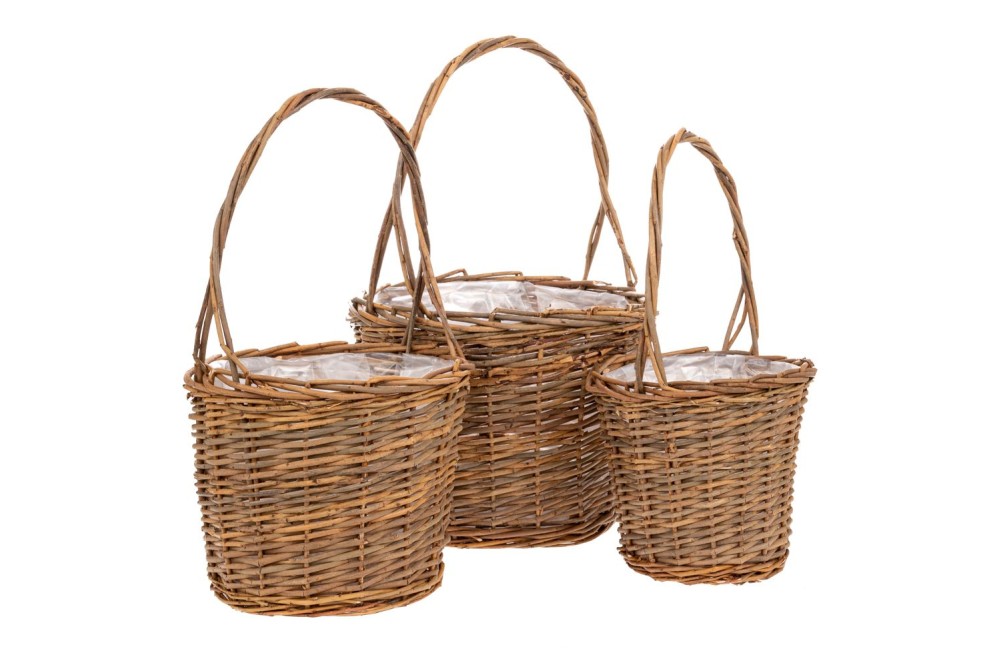 ΣΕΤ 3 ΨΑΘΙΝΑ ΚΑΣΠΩ ΜΕ ΧΕΡΟΥΛΙ 37Χ28,5 30Χ26,5 25Χ23ΕΚ ΜΕ ΝΑΥΛΟΝ