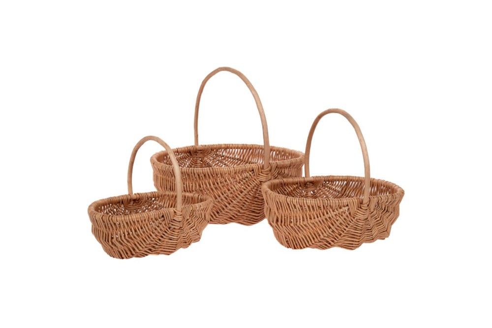 ΣΕΤ 3 ΨΑΘΙΝΟ ΦΥΣΙΚΟ ΚΑΛΑΘΙ 37Χ32Χ14 33 30Χ24Χ11 26 25Χ17Χ9 20ΕΚ