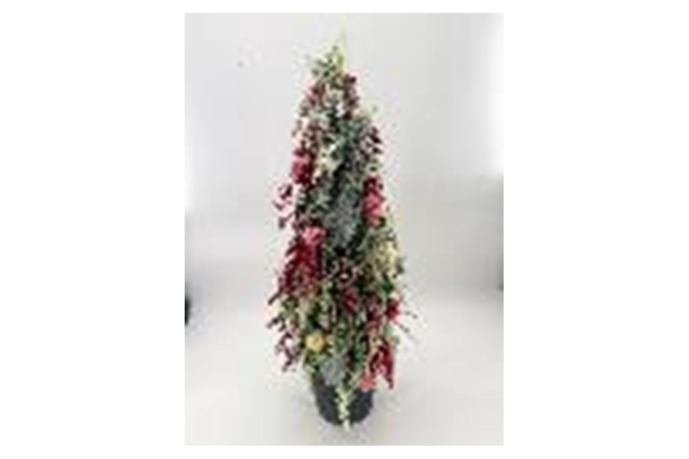 ΠΡΑΣΙΝΟ ΠΑΓΩΜΕΝΟ ΔΕΝΤΡΟ ΜΕ ΚΟΚ ΧΡΥΣ ΜΠΑΛΕΣ ΚΑΙ BERRIES 80ΕΚ