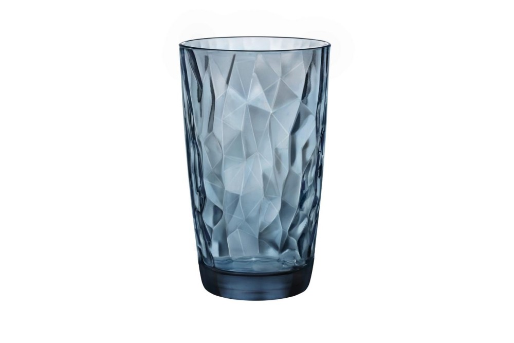 ΠΟΤΗΡΙ ΣΩΛΗΝΑ 47cl DIAMOND OCEAN BLUE - BORMIOLI Σετ 6τμχ ΠΟΤΗΡΙ ΣΩΛΗΝΑ 47cl DIAMOND OCEAN BLUE - BORMIOLI Σετ 6τμχ