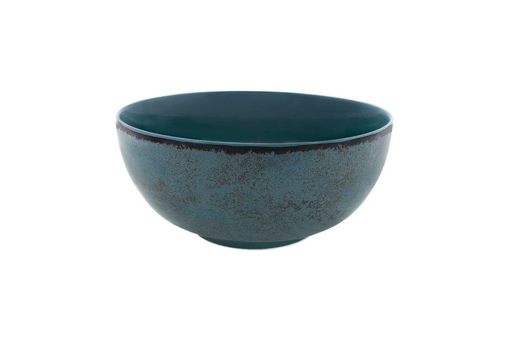 ΒΑΘΥΑ ΣΑΛΑΤΙΕΡΑ 25cm MOON SHADE 18274-99/TEAL - ORIANA FERELLI®