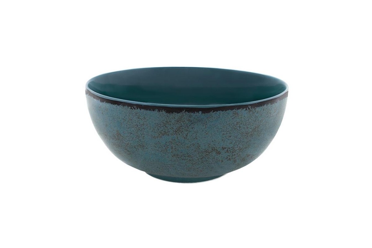 ΒΑΘΥΑ ΣΑΛΑΤΙΕΡΑ 25cm MOON SHADE 18274-99/TEAL - ORIANA FERELLI®