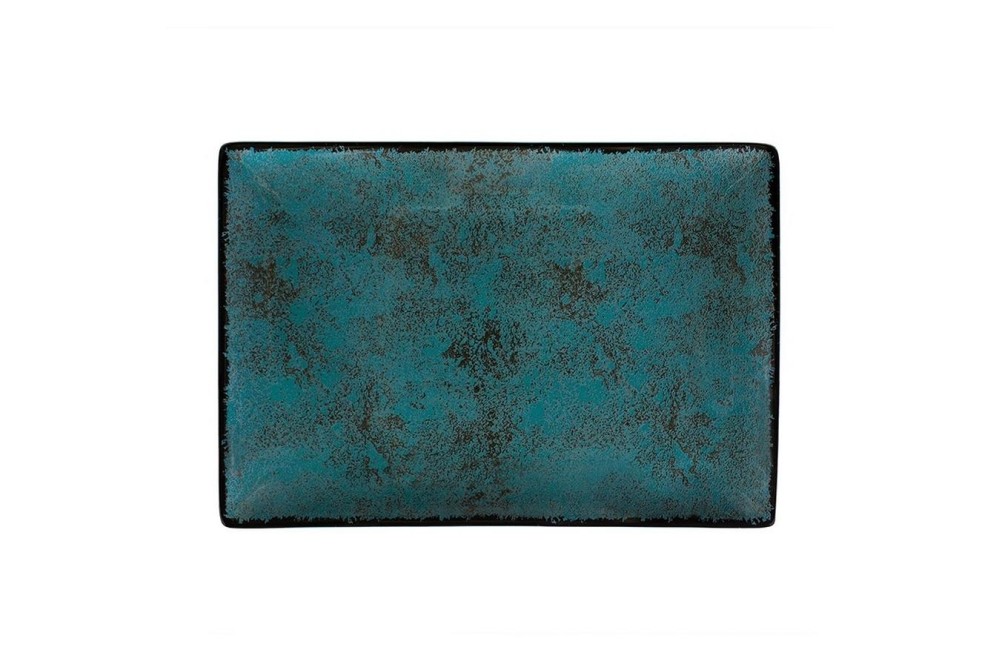 ΠΙΑΤΕΛΑ ΟΡΘΟΓΩΝΙΑ 31x21cm MOON SHADE 18274-99/TEAL - ORIANA FERELLI® ΠΙΑΤΕΛΑ ΟΡΘΟΓΩΝΙΑ 31x21cm MOON SHADE 18274-99/TEAL - ORIANA FERELLI®
