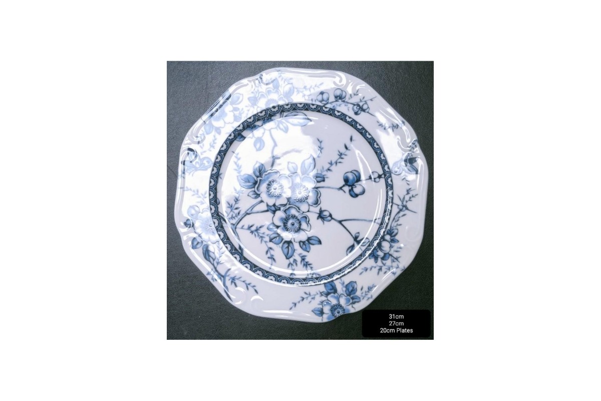 ΠΙΑΤΕΛΑ Φ31cm TIFFANY-BLUE 24324 - ORIANA FERELLI®