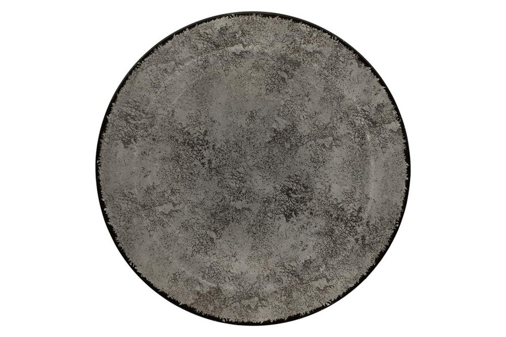 ΠΙΑΤΕΛΑ ΣΤΡΟΓΓΥΛΗ 31cm MOON SHADE 18274-36/Grey - ORIANA FERELLI®