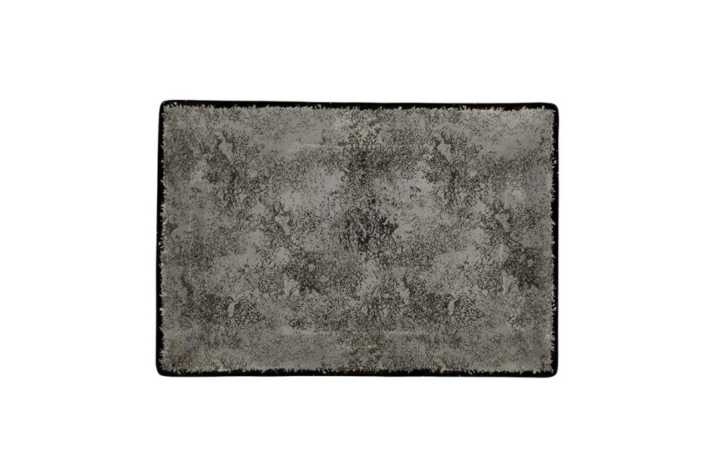 ΠΙΑΤΕΛΑ ΟΡΘΟΓΩΝΙΑ 27x16cm MOON SHADE 18274-36/Grey - ORIANA FERELLI®