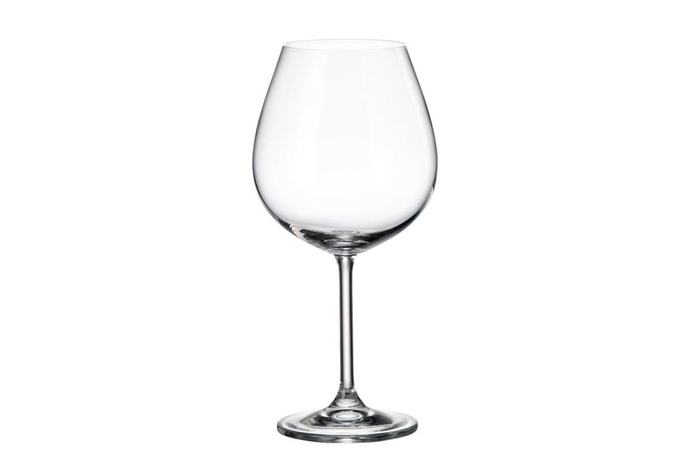 Ποτήρι Κολωνάτο Burgunder Colibri 650ml Crystal Bohemia Σετ 6τμχ