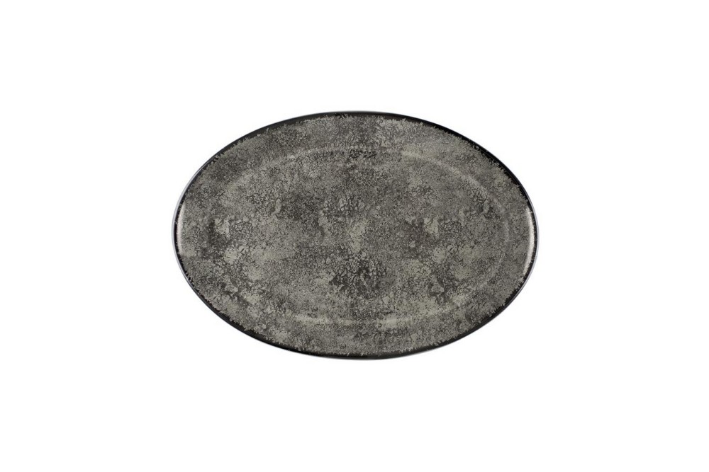 ΠΙΑΤΕΛΑ ΟΒΑΛ 31cm MOON SHADE 18274-36/Grey - ORIANA FERELLI®