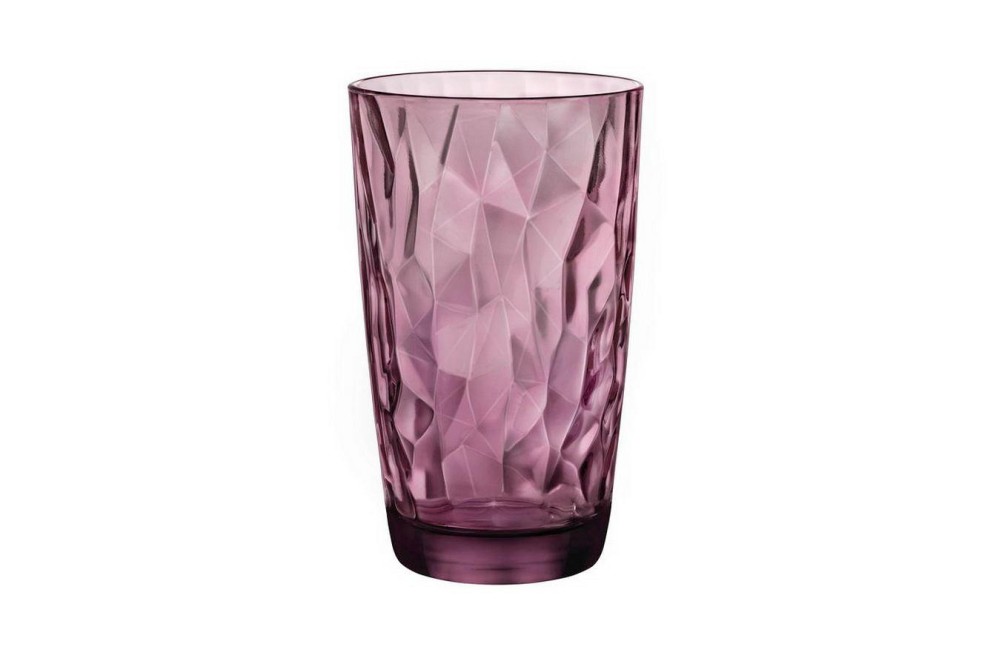 ΠΟΤΗΡΙ ΣΩΛΗΝΑ 47cl DIAMOND ROCK PURPLE - BORMIOLI Σετ 6τμχ ΠΟΤΗΡΙ ΣΩΛΗΝΑ 47cl DIAMOND ROCK PURPLE - BORMIOLI Σετ 6τμχ