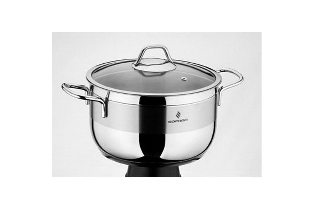 ΚΑΤΣΑΡΟΛΑ 28x17cm - 9.6lt SOFT 18/10 - YMS