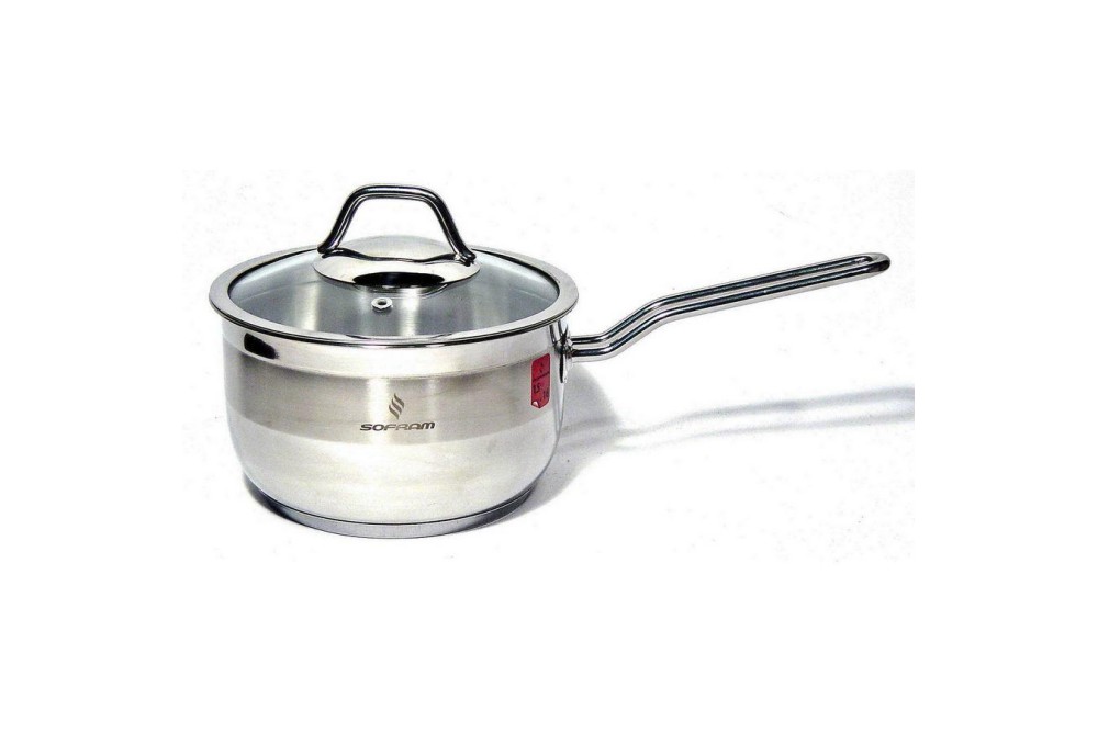 ΚΑΤΣΑΡΟΛΑ ΓΑΛΑΚΤΟΣ 16x9cm - 1.5lt SOFT 18/10 - YMS