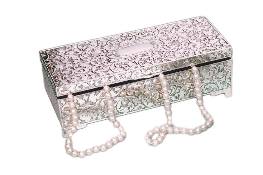 Μπιζουτιέρα Επάργυρη Ορθογώνια 104HQ18599