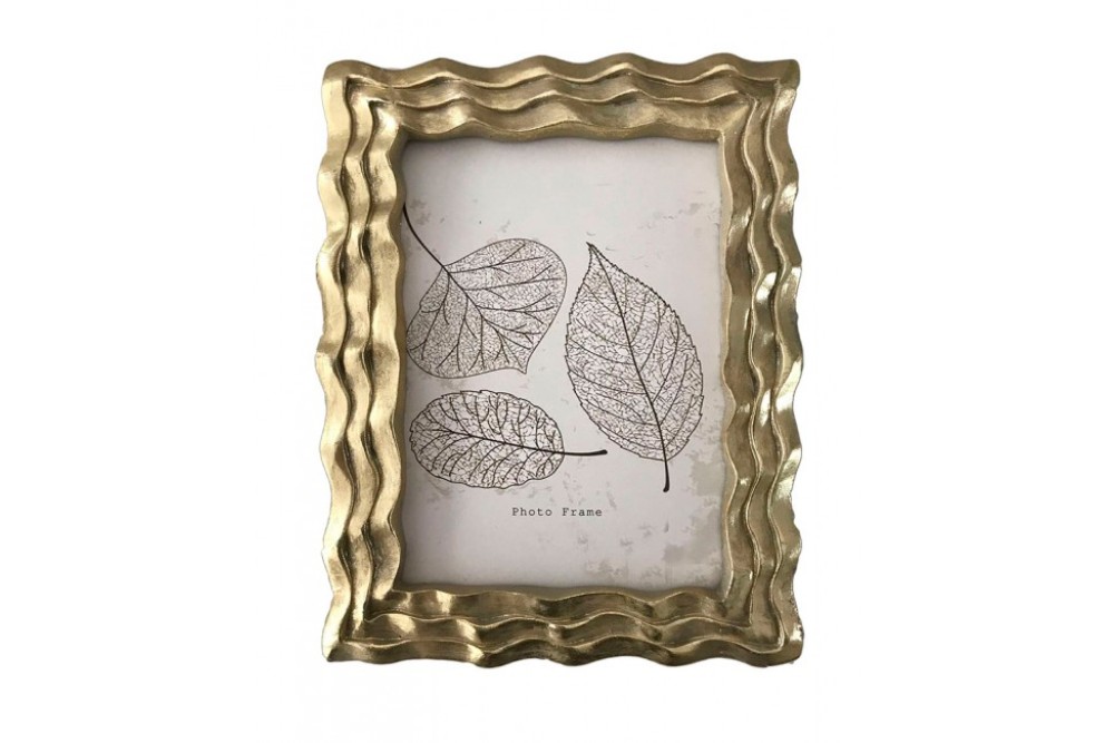 Κορνίζα Polyresin Χρυσή BLY16022-R-6  15×20εκ.