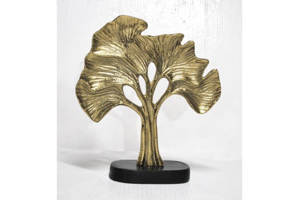 Eπιτραπέζιο Διακοσμητικό Μεταλλικό Χρυσό Δέντρο σε Ξύλινη Βάση 25.5x7.5x35.5cm Eπιτραπέζιο Διακοσμητικό Μεταλλικό Χρυσό Δέντρο σε Ξύλινη Βάση 25.5x7.5x35.5cm
