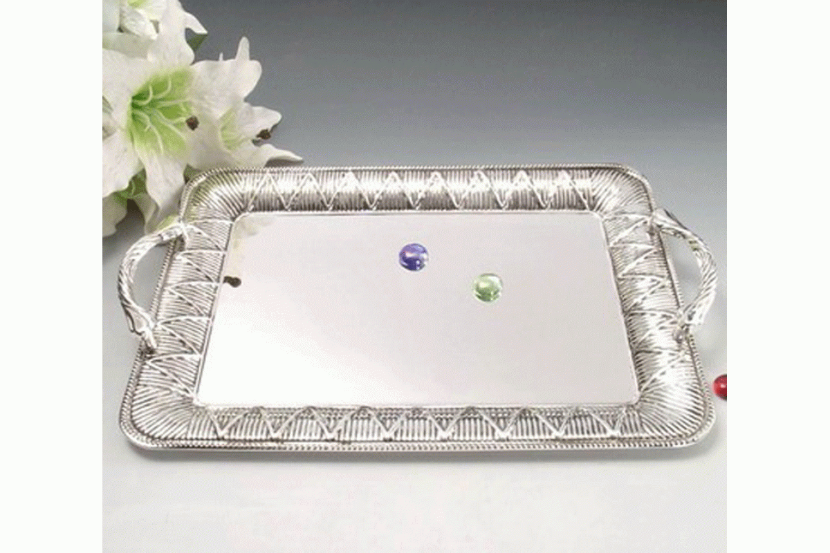 Δίσκος Επάργυρος Σερβιρίσματος 35x25cm