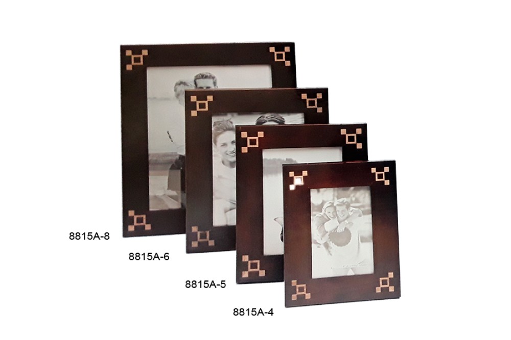 Κορνίζα Ξύλινη Καφέ 15x20cm