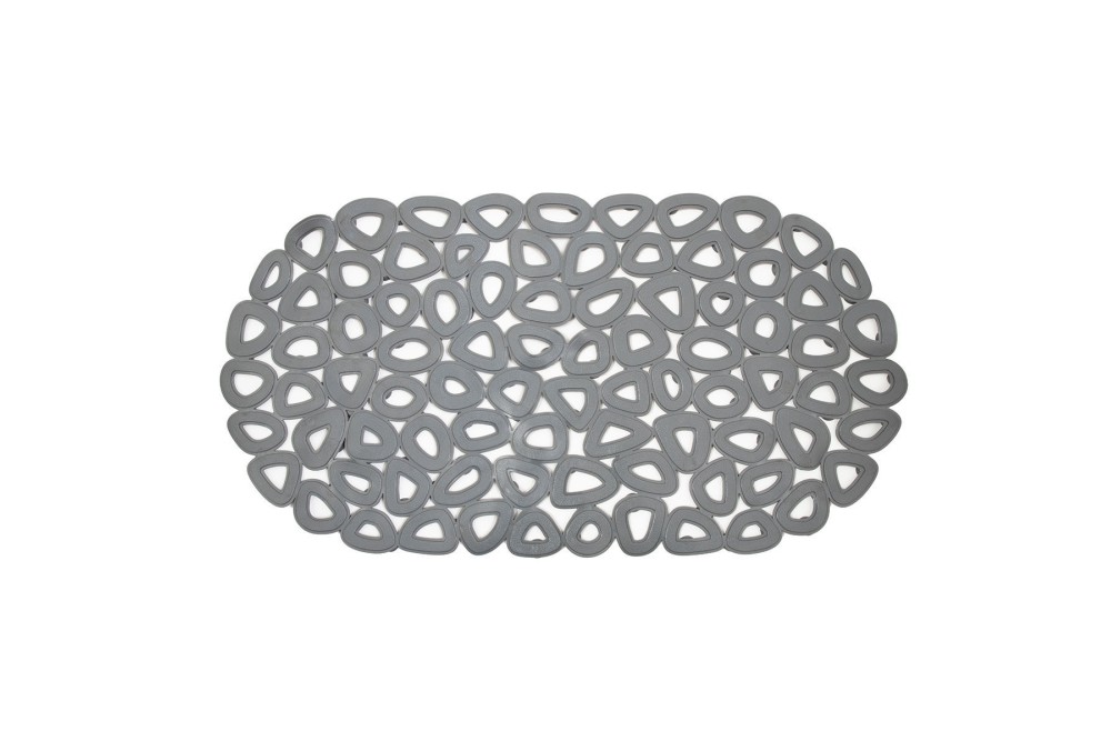 ESTIA ΑΝΤΙΟΛΙΣΘΗΤΙΚΟ ΜΠΑΝΙΟΥ ECO 68x35cm ΑΝΑΚΥΚΛΩΜΕΝΟ PVC ΑΝΘΡΑΚΙ