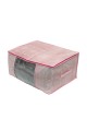 ESTIA ΘΗΚΗ ΑΠΟΘΗΚΕΥΣΗΣ CORAL NON WOVEN ΥΦΑΣΜΑΤΙΝΗ ΜΕ ΔΙΠΛΟ ΦΕΡΜΟΥΑΡ 60x45x30cm ESTIA ΘΗΚΗ ΑΠΟΘΗΚΕΥΣΗΣ CORAL NON WOVEN ΥΦΑΣΜΑΤΙΝΗ ΜΕ ΔΙΠΛΟ ΦΕΡΜΟΥΑΡ 60x45x30cm
