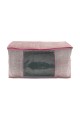 ESTIA ΘΗΚΗ ΑΠΟΘΗΚΕΥΣΗΣ CORAL NON WOVEN ΥΦΑΣΜΑΤΙΝΗ ΜΕ ΔΙΠΛΟ ΦΕΡΜΟΥΑΡ 60x45x30cm ESTIA ΘΗΚΗ ΑΠΟΘΗΚΕΥΣΗΣ CORAL NON WOVEN ΥΦΑΣΜΑΤΙΝΗ ΜΕ ΔΙΠΛΟ ΦΕΡΜΟΥΑΡ 60x45x30cm
