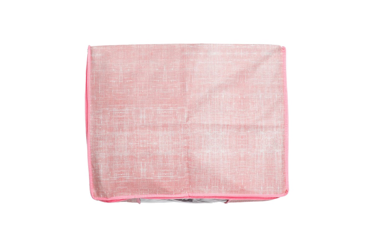 ESTIA ΘΗΚΗ ΑΠΟΘΗΚΕΥΣΗΣ CORAL NON WOVEN ΥΦΑΣΜΑΤΙΝΗ ΜΕ ΔΙΠΛΟ ΦΕΡΜΟΥΑΡ 60x45x30cm ESTIA ΘΗΚΗ ΑΠΟΘΗΚΕΥΣΗΣ CORAL NON WOVEN ΥΦΑΣΜΑΤΙΝΗ ΜΕ ΔΙΠΛΟ ΦΕΡΜΟΥΑΡ 60x45x30cm